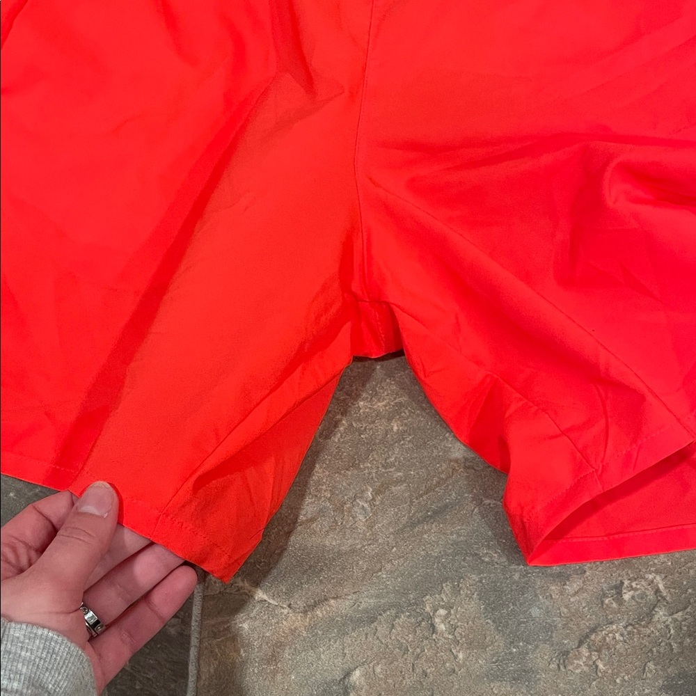 Nike Bright Red Running Shorts - Picture 3 of 5